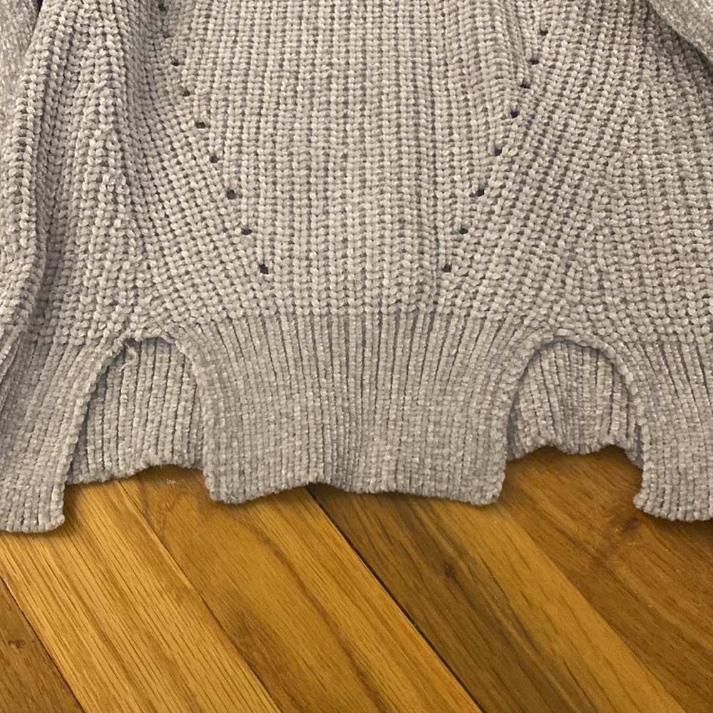 Vintage Havana Girls Gray Sweater With Hood Size XL - Picture 2 of 10